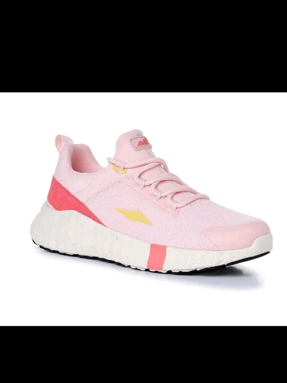 Avia Pink and Yellow Women’s Athletic Sneakers